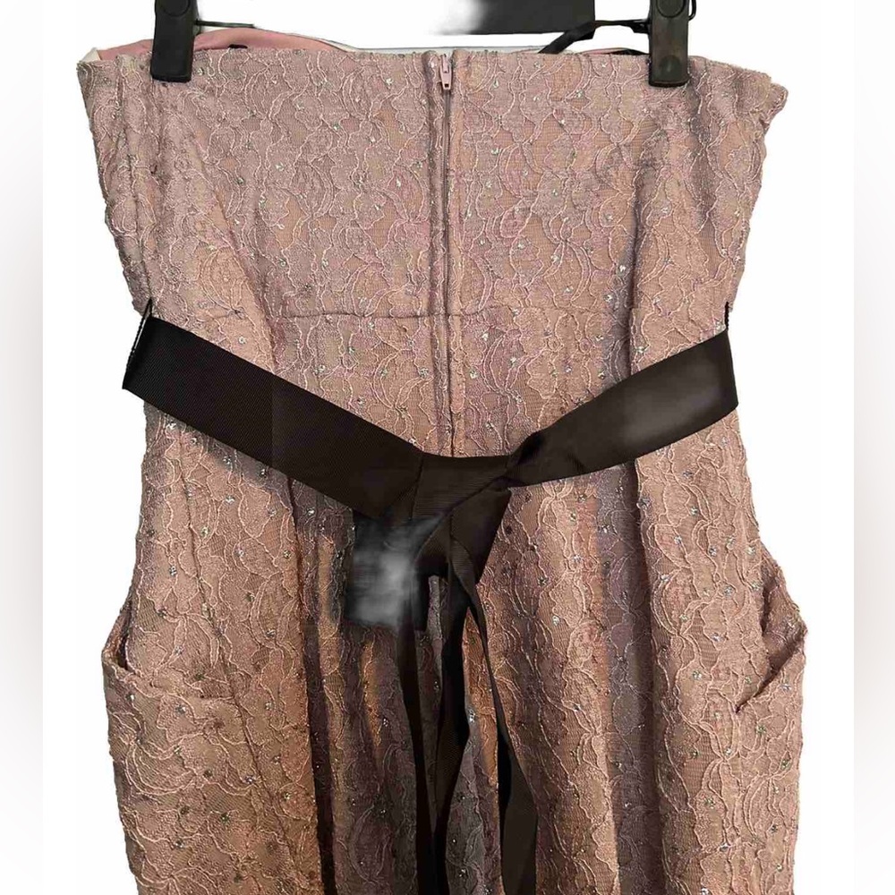 City Triangles Strapless Dress With Pockets Size 7 - Picture 2 of 12